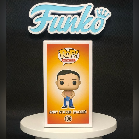 Andy Stitzer (Waxed)- 1063- The 40-Year-Old-Virgin- Mint Condition- Funko - Picture 4 of 8